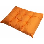 Coussin pour palettes 120 x 80cm, coussins canapé, coussin de jardin, coussin de sol/ coussin palette in-extérieur Orange Setgarden