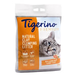 SÆRPRIS! 2 x 12 kg Tigerino Premium kattegrus  - Mandelmælk & Honning