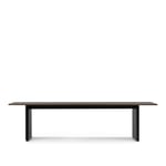 Normann Copenhagen - Panel Table 90 x 300 cm Black Dark Brown - Spisebord - Simon Legald - Brun - Metall/Tre