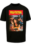 Urban Classics Pulp Fiction Poster Oversize Tee (L,white)