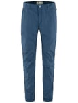 Fjallraven Vardag Trousers - Indigo Blue Colour: Indigo Blue, Size: W 37