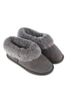 Sheepskin Lined Slipper Boots