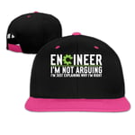 Engineer I'M Not Arguing Funny Engineering Male And Female Animal Farm Quick Buckle Driver Hat Baseball Cap Hip Hop Cap