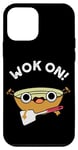 Coque pour iPhone 12 mini Wok On Funny Cooking Pun