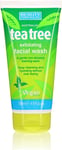 4 x Beauty Formulas Australian Tea Tree Exfoliating Facial Wash, 150 ml.