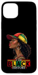 Coque pour iPhone 15 Plus Célébration des filles noires du Mois de l'histoire de I Am Black