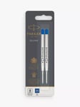 PARKER Quink Ballpoint Pen Gel Refill, Blue