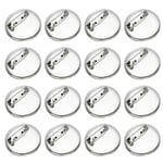 100pcs Diy Brooch Accessories Jewelry Making Accessories Round Disc Base Clips