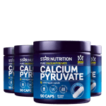 BIG BUY 4 x Calcium Pyruvate Fat Burner 90 kapselia