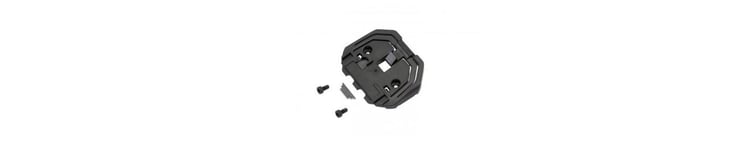 Bosch PowerTube Mounting Plate Kit Svart, För Powertube Horizontal