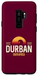 Coque pour Galaxy S9+ Durban Afrique du Sud | Durban Afrique du Sud Retro Wave