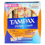 Tamponit Tampax Plus Pearl Compak, 16 kpl