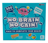 No Brain No Gain Game - The Games Room - Board Game - New