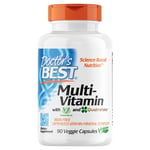 Doctors Best Multi-Vitamin with Vitashine D3 & Quatrefolic - 90 Ve