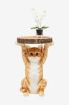 KARE Design - Sidobord Katt - Orange