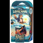 Disney Lorcana Azurite Sea Starter A Starter Deck - Amber & Ruby