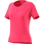 adidas 25/7 Tee RUNR T-Shirt Femme Real Pink s18 FR : XS (Taille Fabricant : XS)