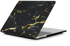 Trolsk marmor taske (Macbook Air 13) - Sort guld