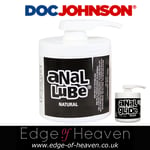 Anal Lube Numbing Natural Vegan Friendly Antibacterial Doc Johnson 135ml Pump