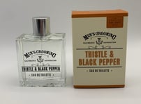 Scottish Fine Soaps Thistle & Black Pepper Grooming Eau de Toilette - 100ml W48