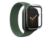 ZAGG InvisibleShield Glass Elite 360 - Protection d'écran pour montre intelligente - verre - couleur de cadre noir - pour Apple Watch