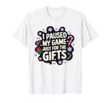 Gamer Christmas Gaming Xmas Video Games Boys Christmas PJ T-Shirt