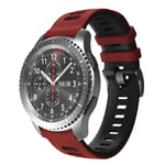 Twin Sport Rannekoru Armband Samsung Galaxy Gear S3 - Punamusta