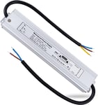 Transformateur 220V 24V 60W Imperméable Alimentation LED Transfo Entrée 100-260V