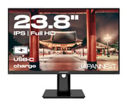 Écran PC Bureautique 23.8 FULL HD USB-C (+ charge 65W)