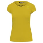 KARPOS 2500661-035 LOMA W Jersey T-Shirt Femme Lemon Curry/Adriatic Blue/CORS Taille L