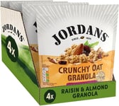 Jordans Granola Raisin and Almond | Breakfast Cereal | High Fibre | 4 PACKS of