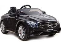 Lean Cars Batteridrevet Bil Mercedes S63 Amg Svartlakkert