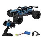 Silvertlit - 4SPEED - Voiture Télécommandée Rapide Buggy 4x4 Raptor - Echelle 1:12 (40 cm) - Véhicule RC au Look Explosif - Pneus Tout-Terrain - Vitesse Max 25 km/h - pour Enfant dès 8 Ans - 87202