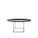 B&B Italia - Fat-Fat Tables, Ø 42 x H 26 cm, Tray Black, Frame Black - Brickbord - Patricia Urquiola - Svart - Metall