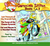 Imagination Studio Geronimo Stilton Books 1-3: #1: Lost Treasure of the Emerald Eye; #2: The Curse Cheese Pyramid; #3: Cat and Mouse in a Haunted House (Geronimo (2 1 Audio))