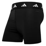 adidas Tights Techfit - Svart/vit Dam, storlek XL - 5" - 13cm