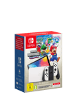 Nintendo Switch OLED 64GB Console with Joy-Con, White, with Super Mario Bros. Wonder & 12-Month Nintendo Switch Online Individual Membership