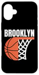 iPhone 16 Plus Brooklyn new york city basketball net graphic sport players Case