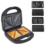 Sandwich Maker 4 in 1 Sandwich Toaster panini maker Machine Non-Stick