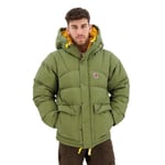 Fjällräven Herren Expedition Down Lite Jacket, Green/Mustard Yellow, S