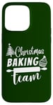 Coque pour iPhone 15 Pro Max Pâtisserie de Noël Cookies Team Candy Canes Fun Festive Baker