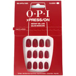 OPI xPRESS/ON French Press Press on Nails for Gel-Like Salon Manicure - Big Apple Red