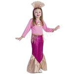 Dress Up America Déguisement princesse sirène rose petites filles