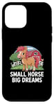 iPhone 12 mini Small Horse Big Dreams Farm Animal Cute Pony Case