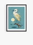 EAST END PRINTS Dieter Braun 'Little Egret' Framed Print