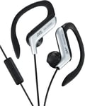 JVC HAEBR80S Sports Clip Headphones (Silver) Silver Standard Packagi (US IMPORT)