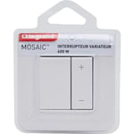 LEGRAND - Mosaic écovariateur toutes charges blanc complet