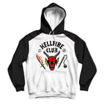 Vuxna Barn Stranger Things Säsong 4 Hellfire Club Hoodie 3/4-ärm T-shirt tröja Hoodie Kids 150