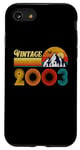 Coque pour iPhone SE (2020) / 7 / 8 Chemise 22e anniversaire 22 ans hommes femmes rétro vintage 2003