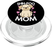 Shih-Poo Maman Fête des Mères Grand-mère Chien Maman PopSockets PopGrip pour MagSafe